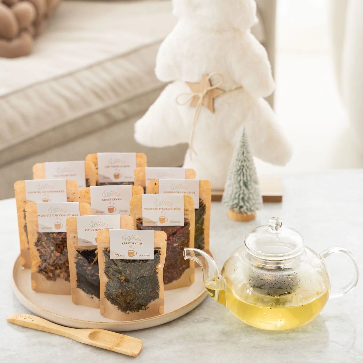 Lottea theeproeverij Deluxe Kerst als kerstcadeau voor iemand die alles al heeft