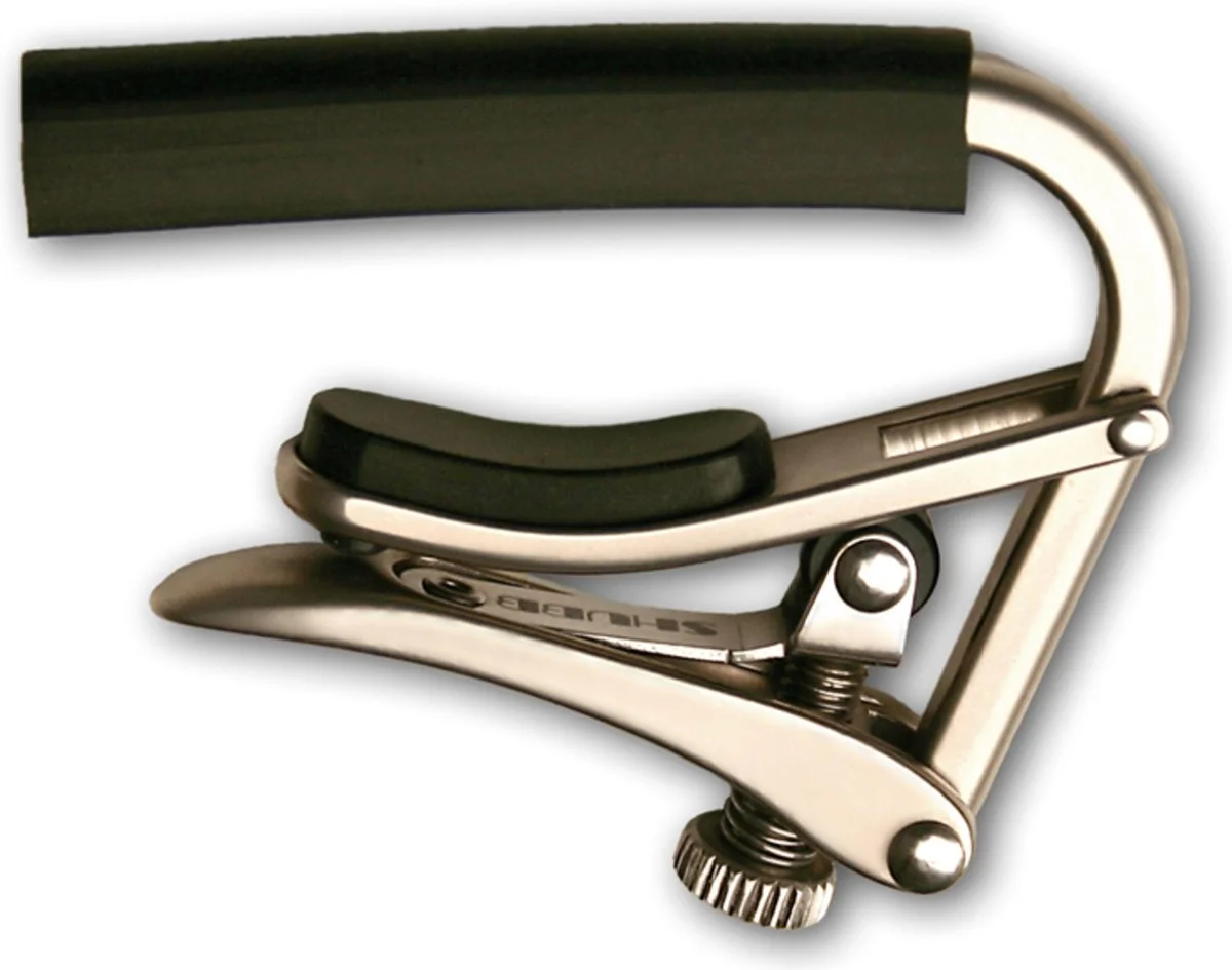 Shubb C1N capo voor akoestische gitaar als cadeau voor gitaarleraar