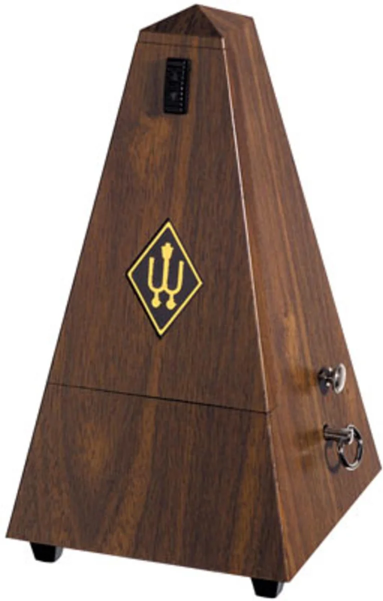 Wittner mechanische piramide metronoom als cadeau voor muziekleraar