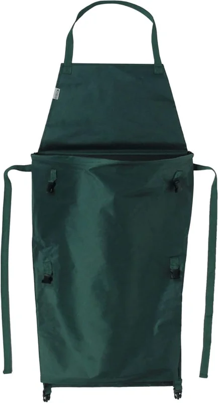 Nature - Tuinschort - met opvouwbare zak - 130 x 55cm - groen