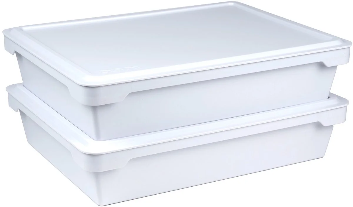 Ooni pizzadeeg kratten set van 2 om deeg te laten rijzen als cadeau voor een pizzaliefhebber