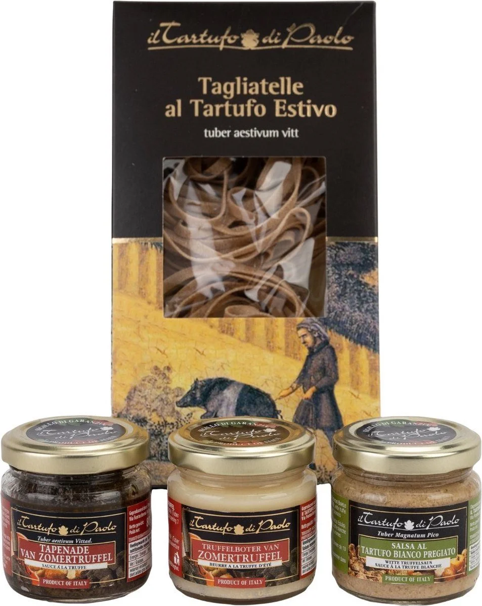 Il Tartufo di Paolo truffel geschenkbox als kerstcadeau voor schoonouders
