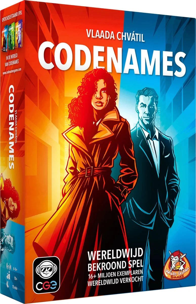 Codenames partyspel als sinterklaas cadeau tot 20 euro