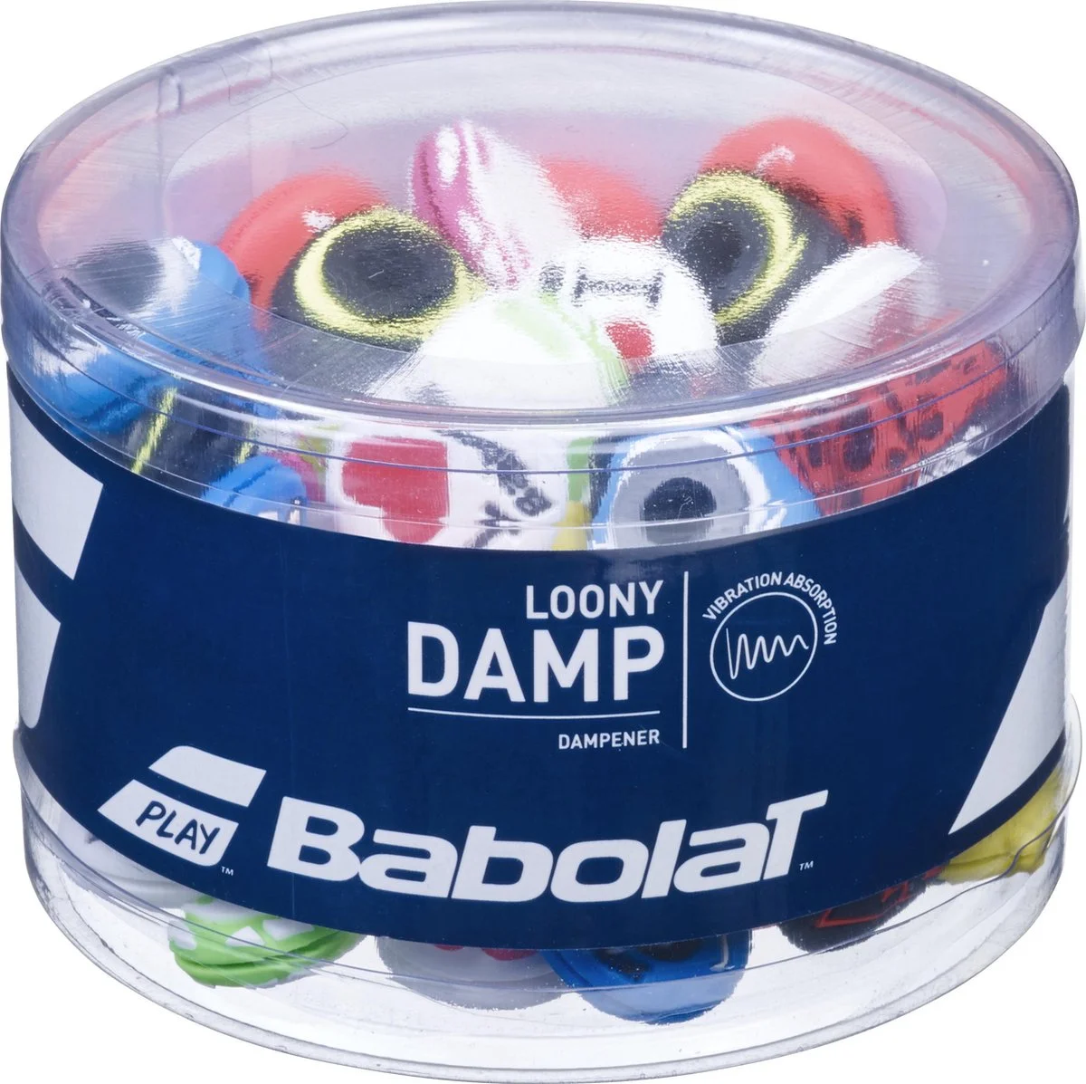 Babolat Loony dempers set van 5 als cadeau voor een tennisliefhebber