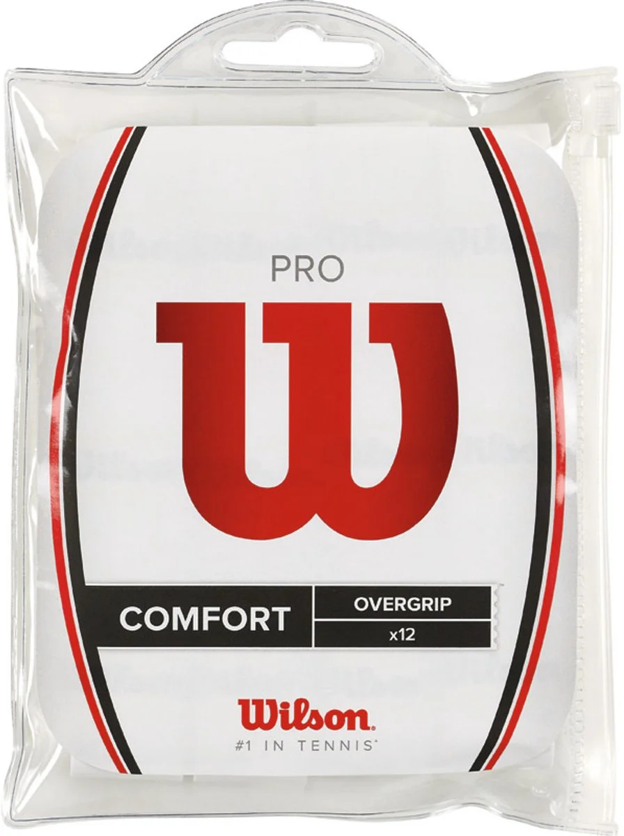Wilson Pro Overgrip 12 stuks als cadeau voor een tennisliefhebber